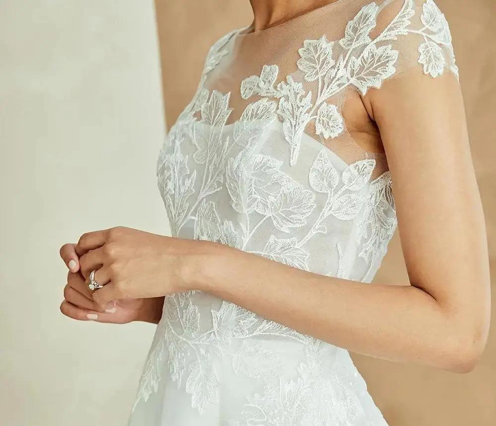 Luxurious Designer Wedding Dresses Background