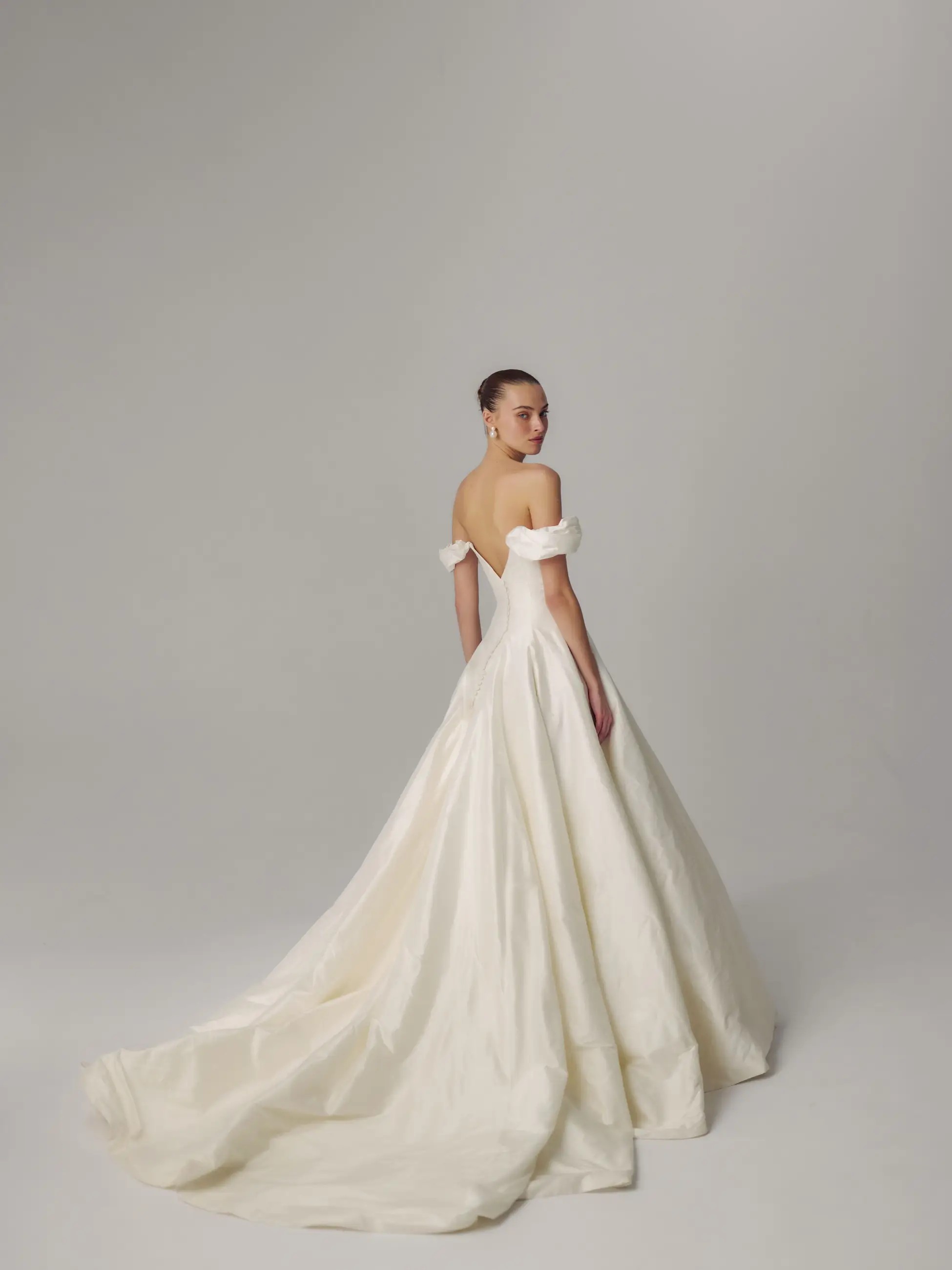 White Orchid Wedding Gown by Lihi Hod